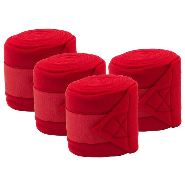 Jefers Horse Fleece Polo Wraps - Reusable Set of 4 Wraps and 1 Equine Health Record - Image 9