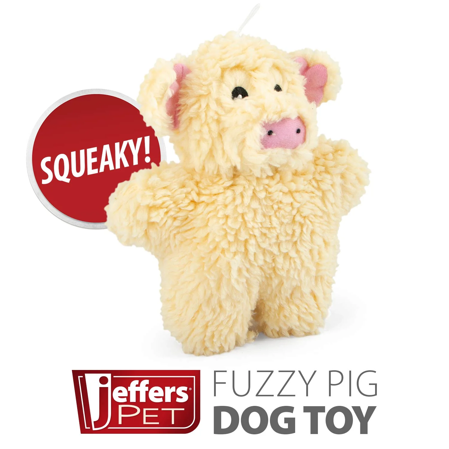 Jeffers Animal Fuzzies Plush Squeaker Dog Toys - Image 16