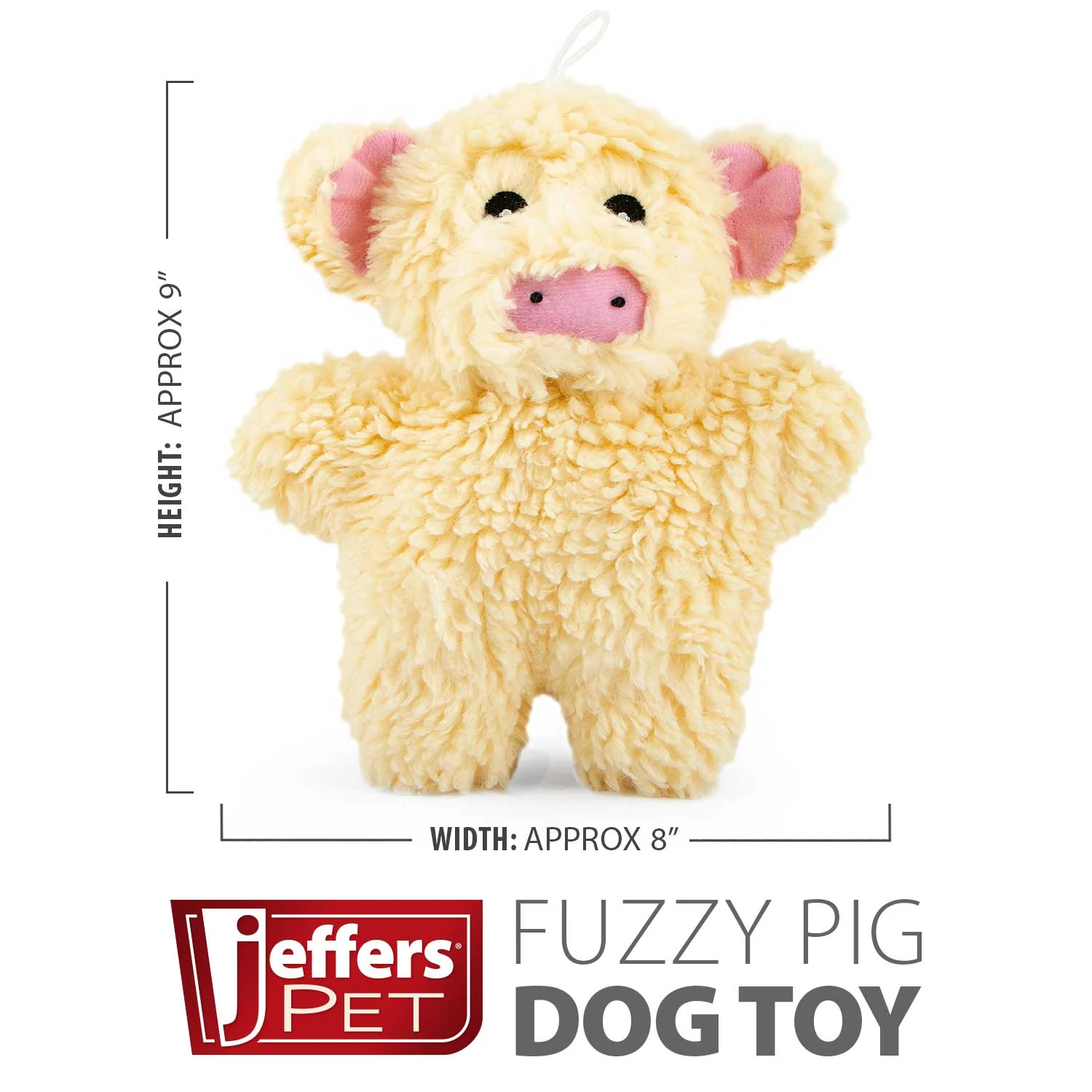 Jeffers Animal Fuzzies Plush Squeaker Dog Toys - Image 17