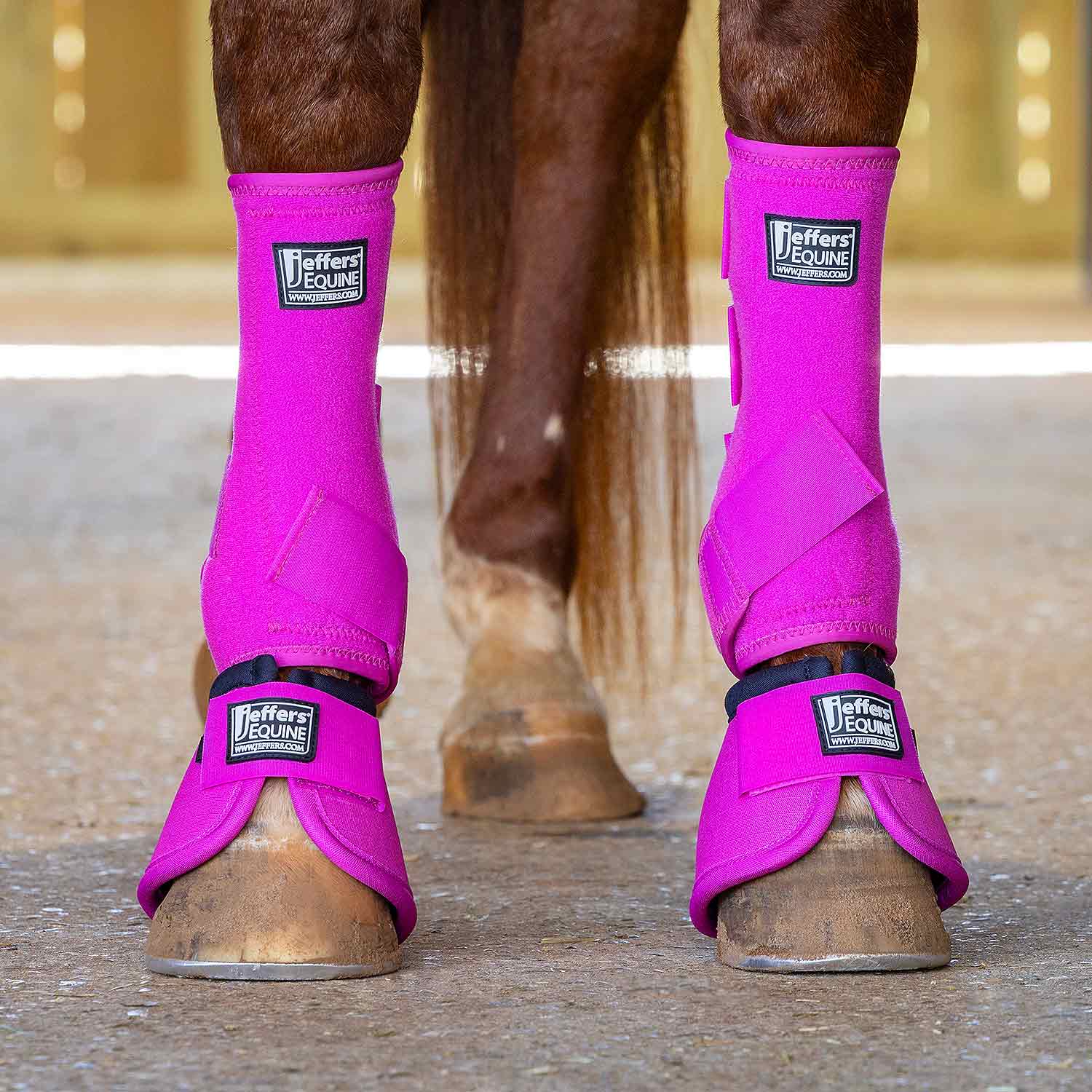 Jeffers No-Turn Bell Boots for Horses, Solid Colors, 2 ct - Image 27