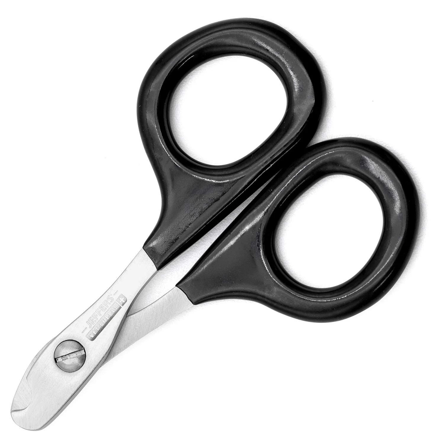 Jeffers Stainless Steel Cat Claw Scissors – Easy & Safe Nail Clippers for Cats, Birds, and Small Pets