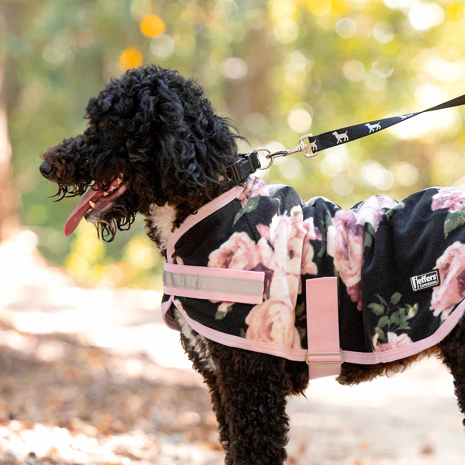 Jeffers Expression Moisture-Wicking Fleece Dog Coat - Image 11