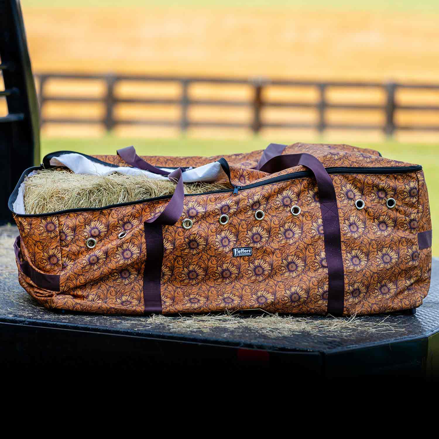 Jeffers Expression Full Hay Bale Tote Bag - Image 30