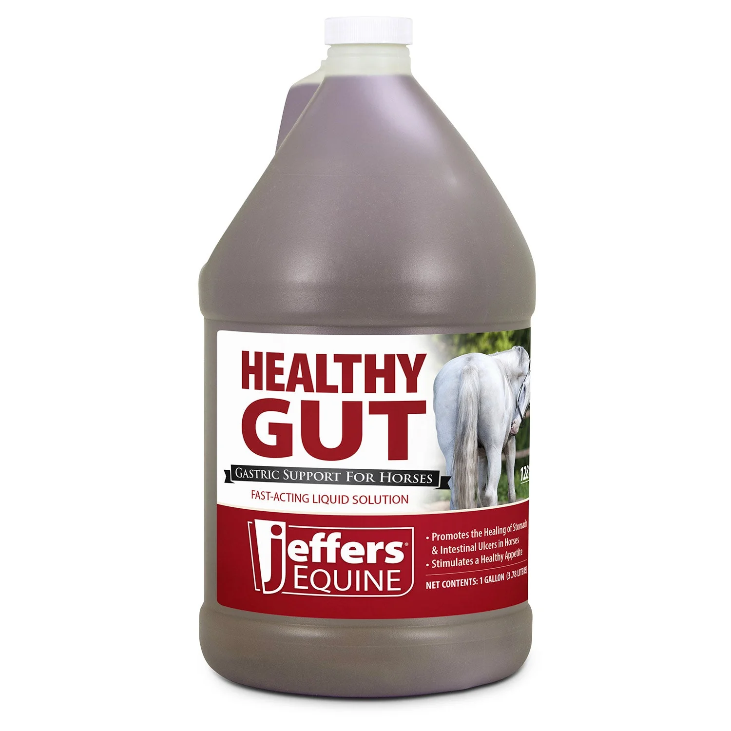 Jeffers Healthy Gut Gastric Support Liquid Supplement for Horses - Image 4