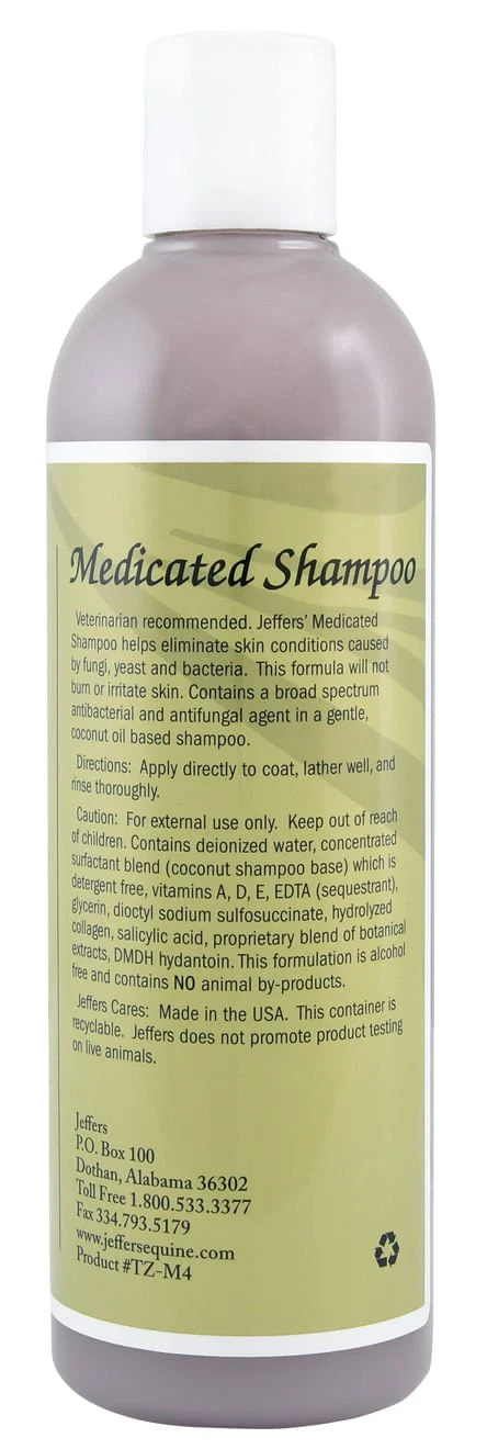 Jeffers Equine Antibacterial & Antifungal Medicated Shampoo for Horses - Image 2