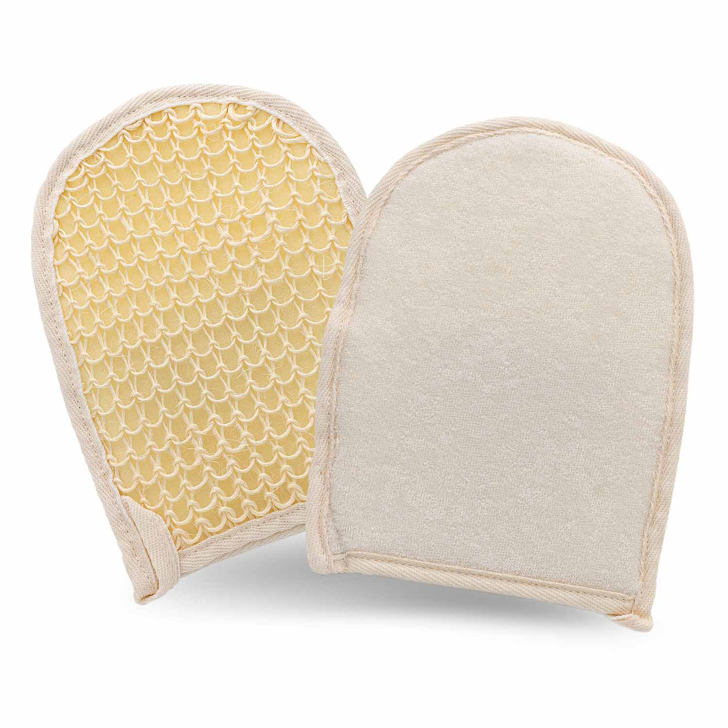Jeffers Double-Sided Sisal/Microfiber Face Grooming Mitt for Horses - Image 8