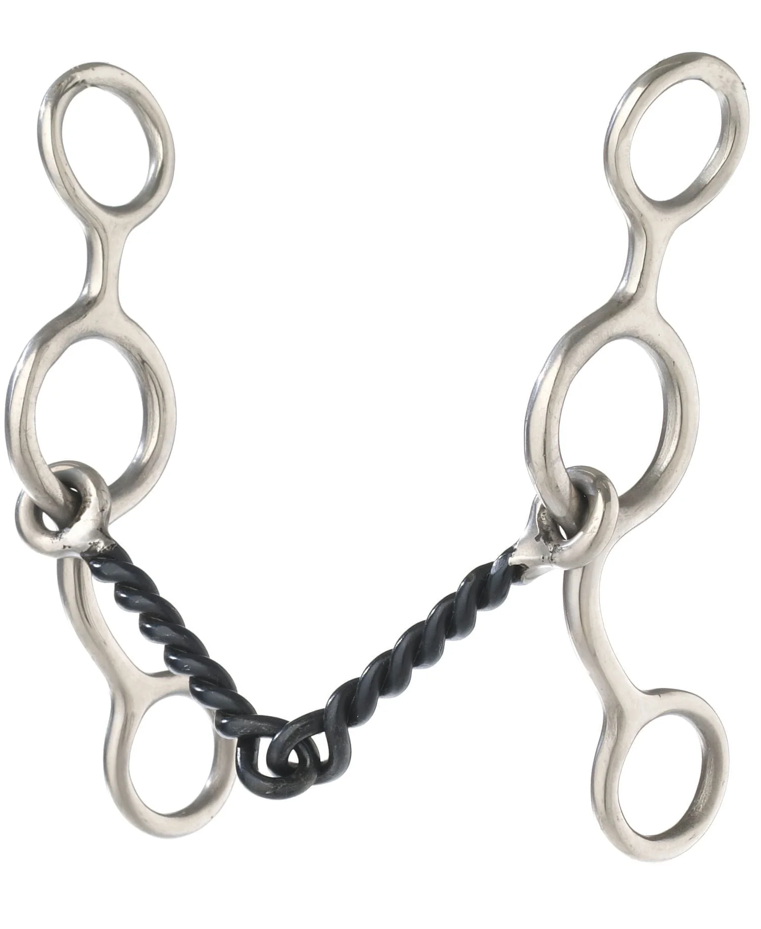 Jr. Cowhorse Snaffle Bit, 5" (Twisted) - Image 3