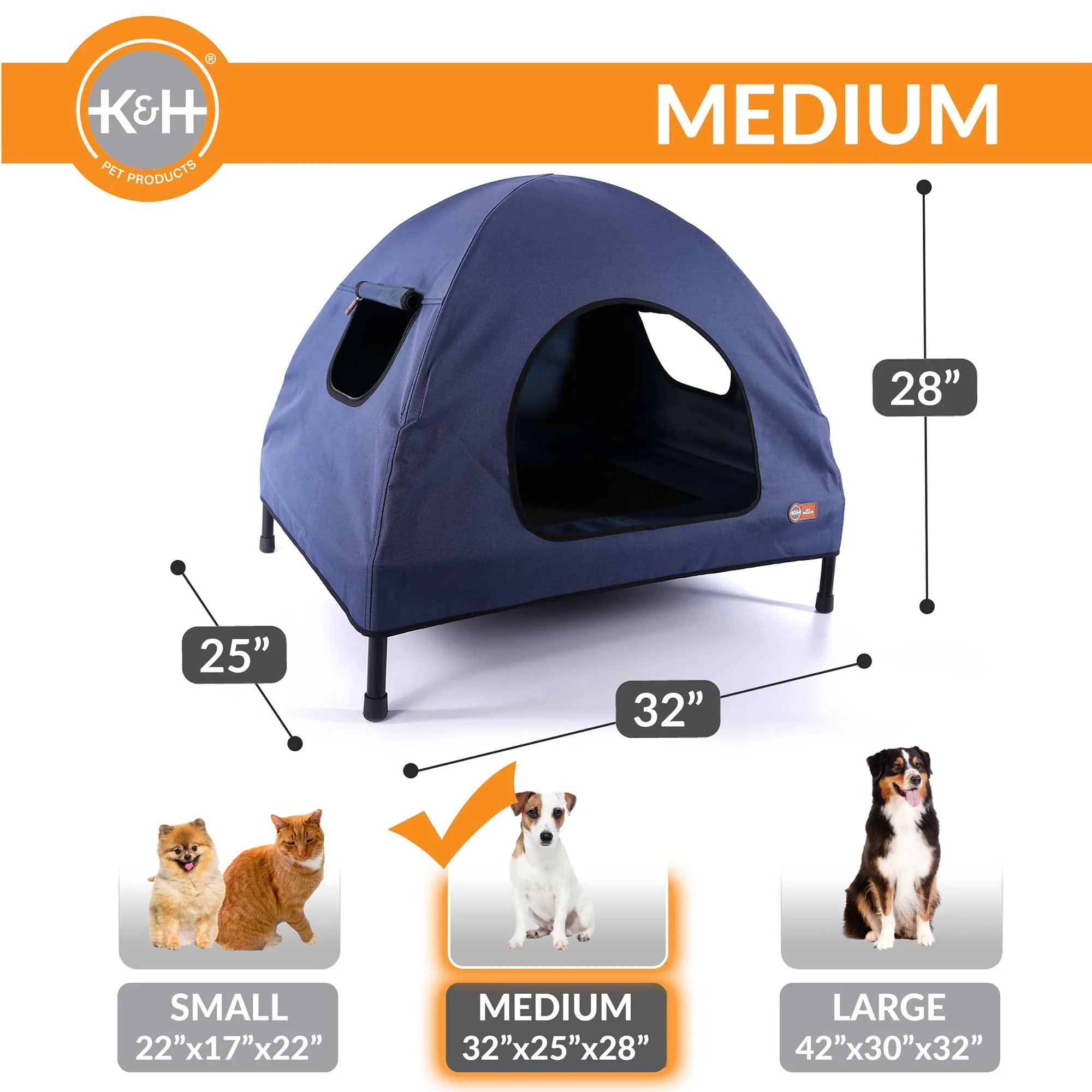 K&H Pet Products Original Pet Cot House - Image 9
