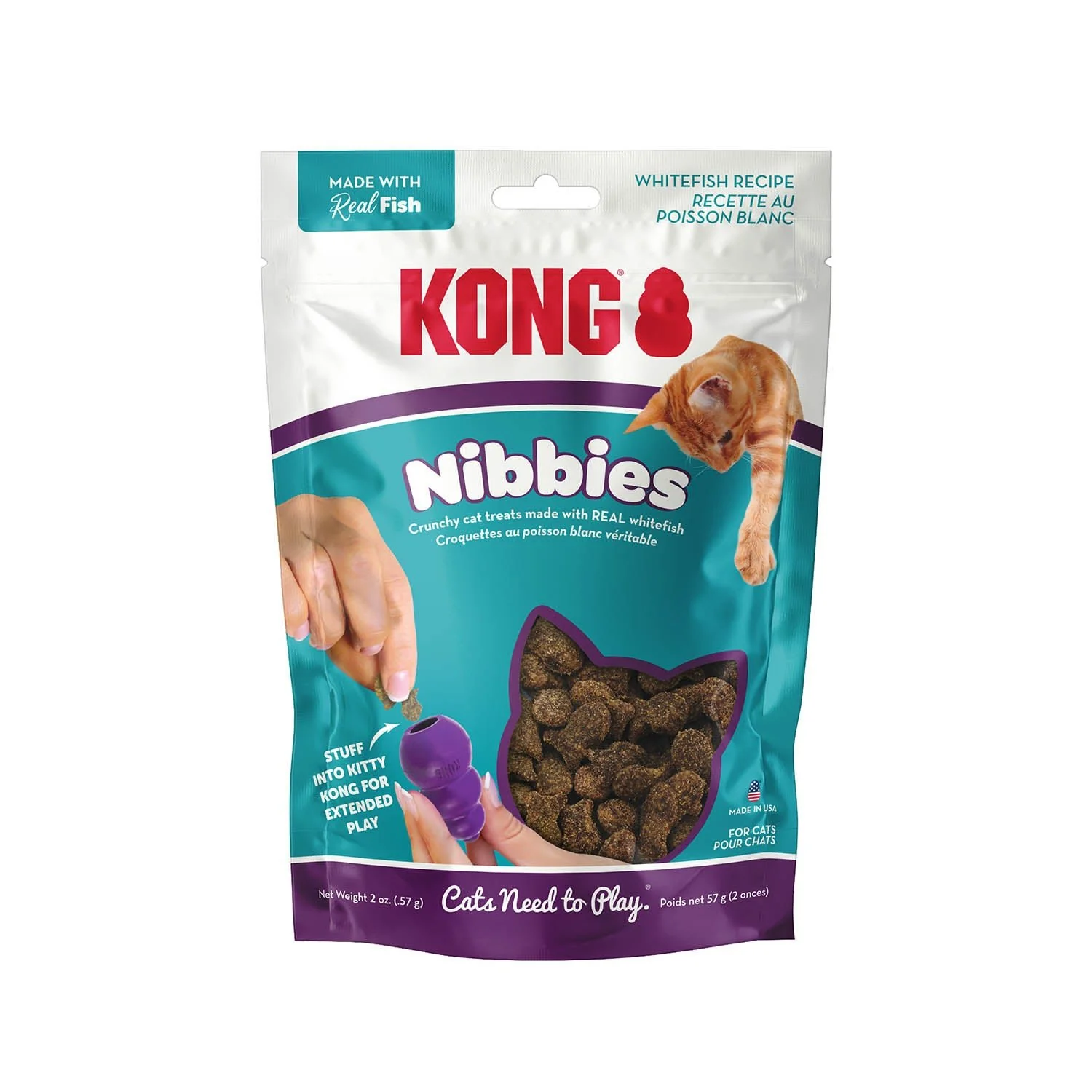 KONG Cat Nibbies, 2 oz - Image 3