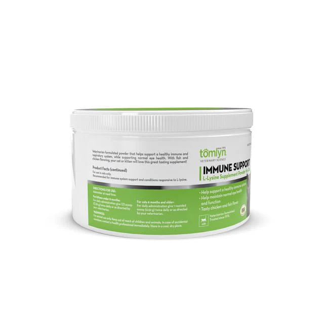 L-Lysine Powder Immune Support Supplement for Cats, 3.5 oz - Image 2