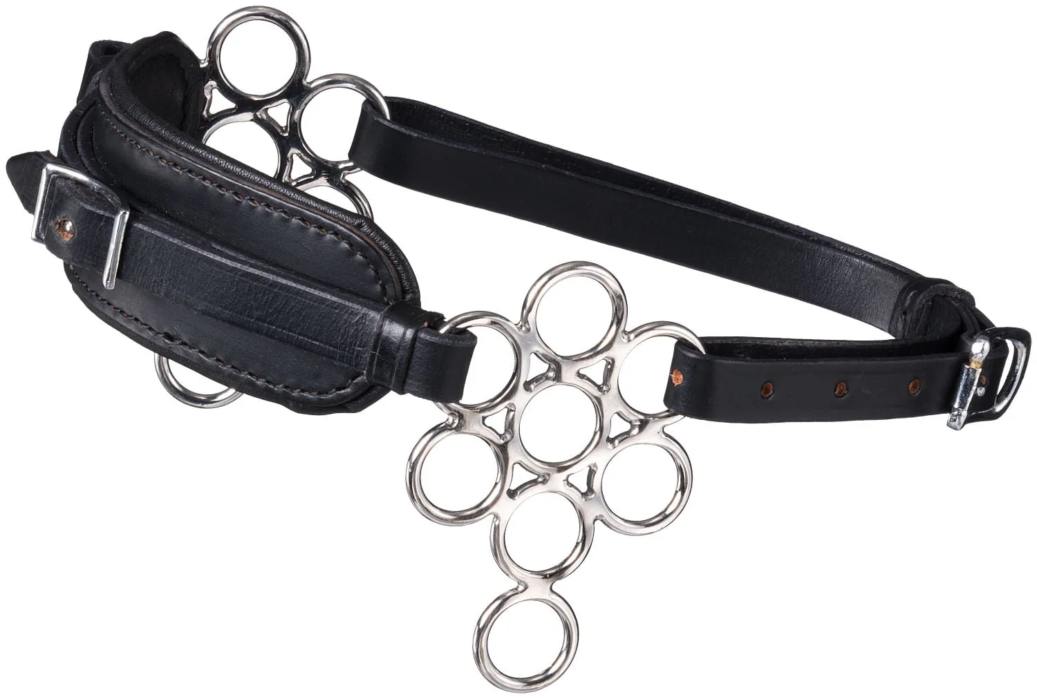 Leather Nose Multi-Ring Hackamore - Image 2