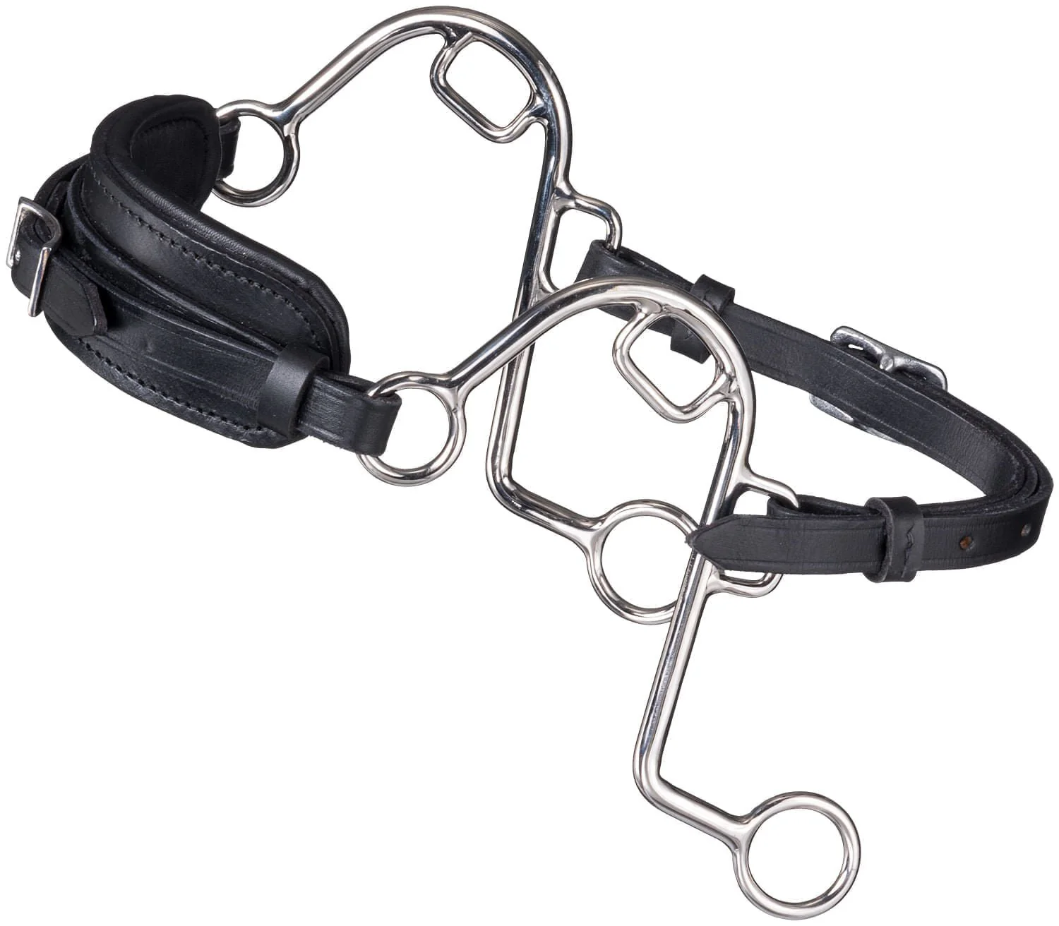 Leather Nose "S" Hackamore