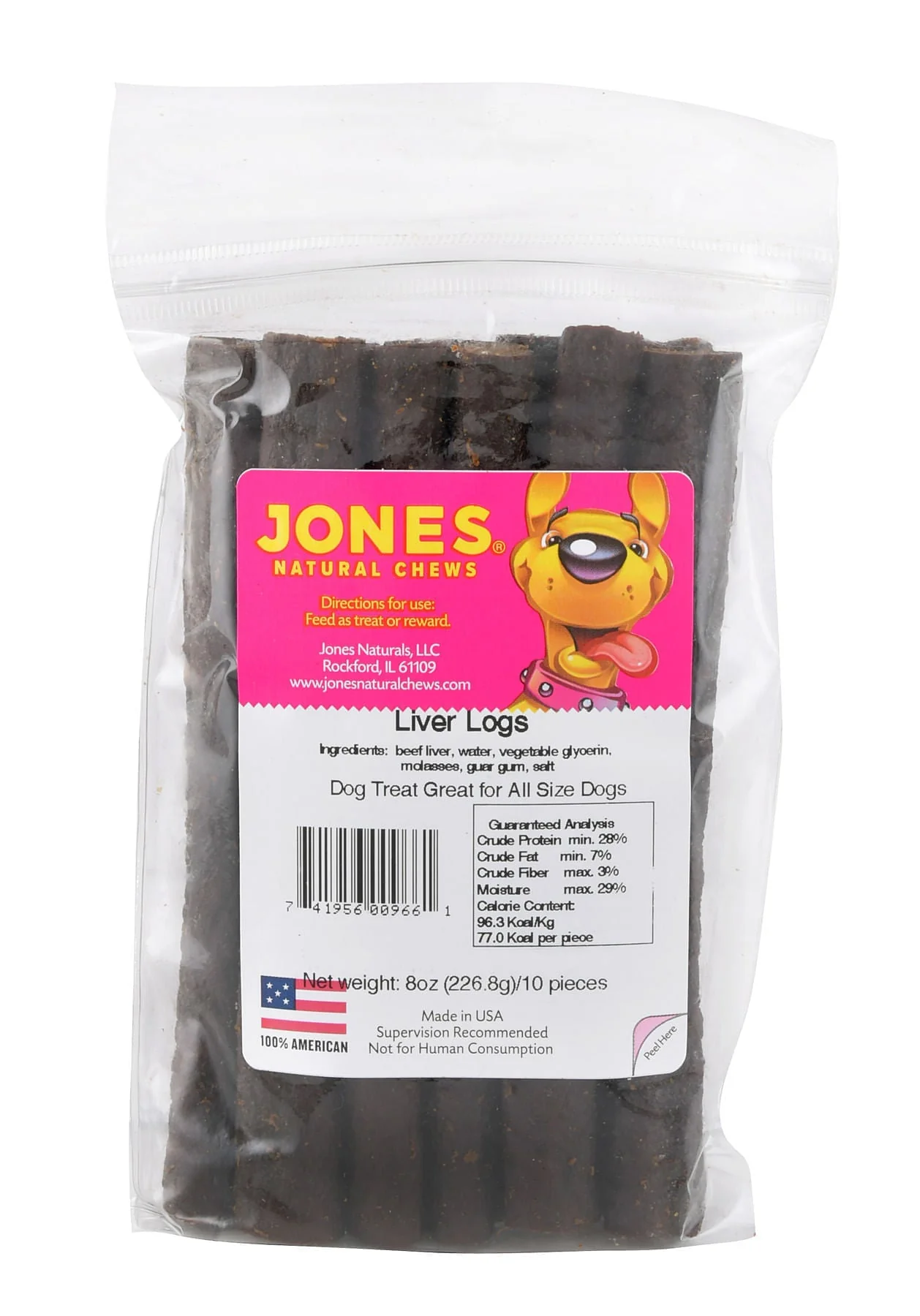 Jones Liver Logs Made in USA 100% Beef Dog Treats - Image 6