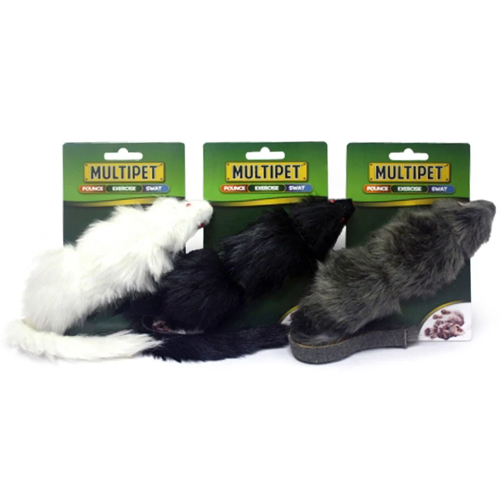 Long Mouse Cat Toy, 5.5" - Image 5