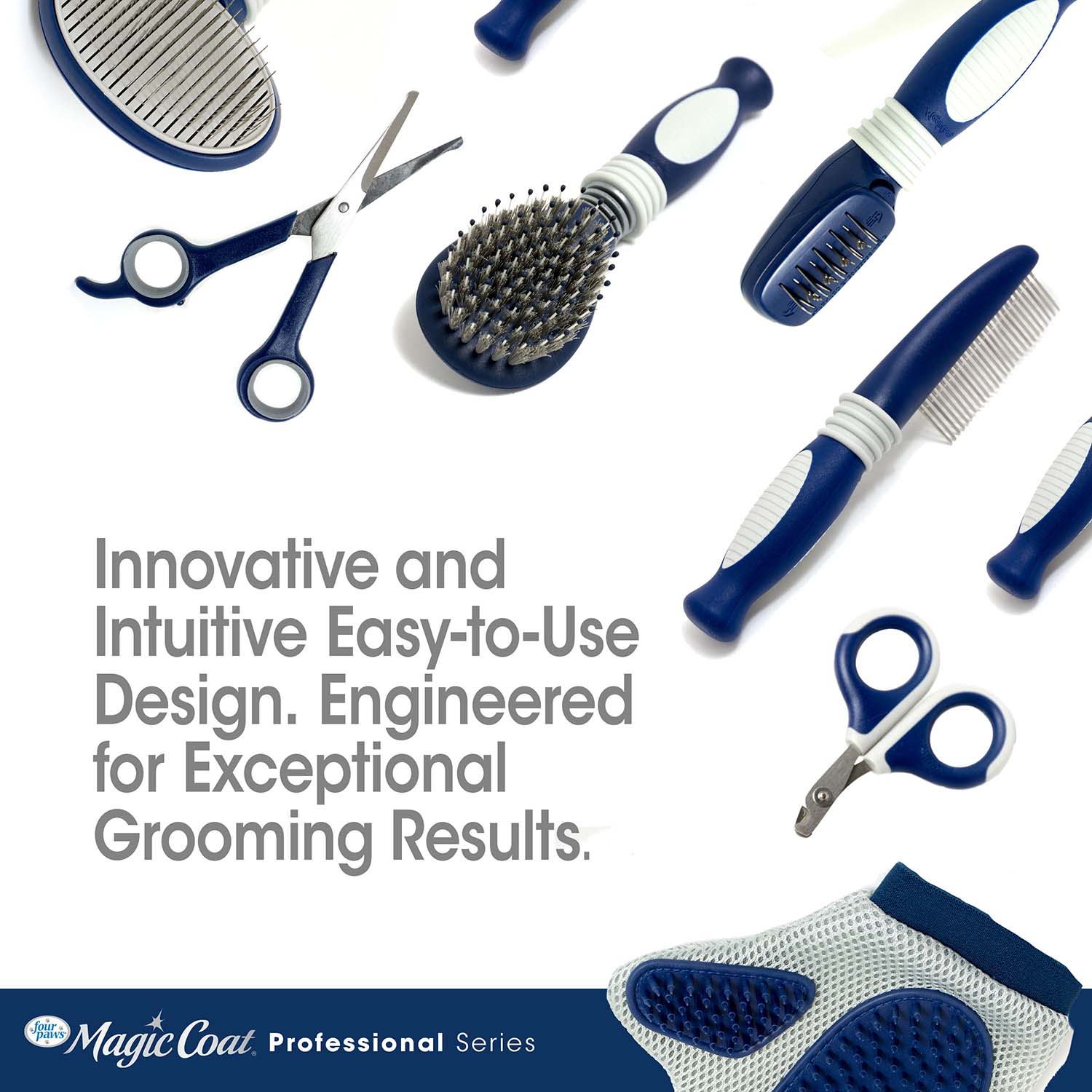 Magic Coat Professional Series 2-in-1 Combo Pin and Bristle Brush - Image 9