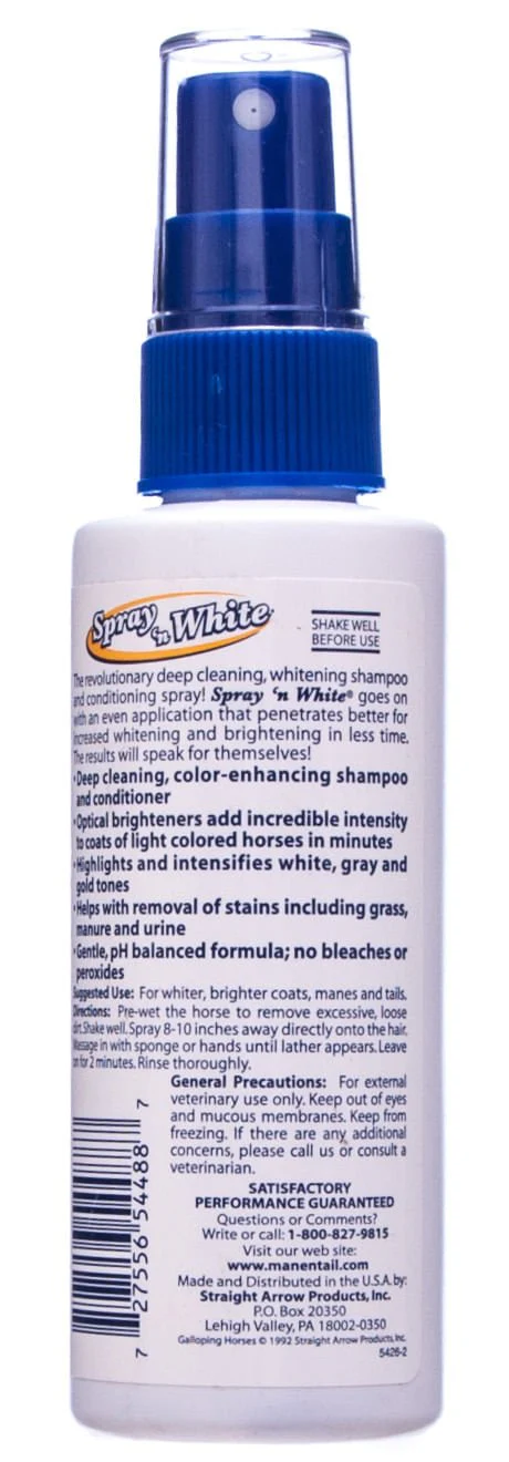 Mane 'N Tail Spray 'n White Spray-On Horse Shampoo - Image 6