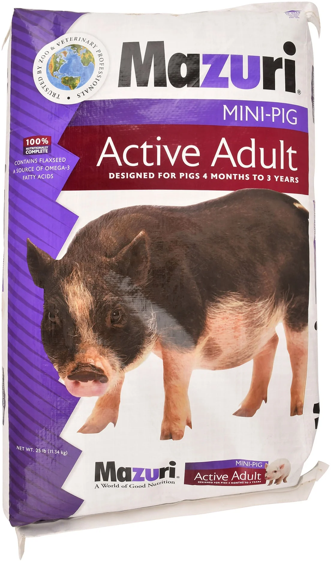 Mazuri Mini Pig, Active Adult,  25 lb - Image 3