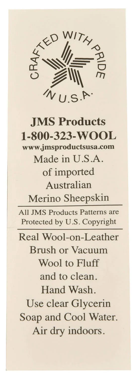 Merino Sheepskin Noseband Cover, 12" - Image 10