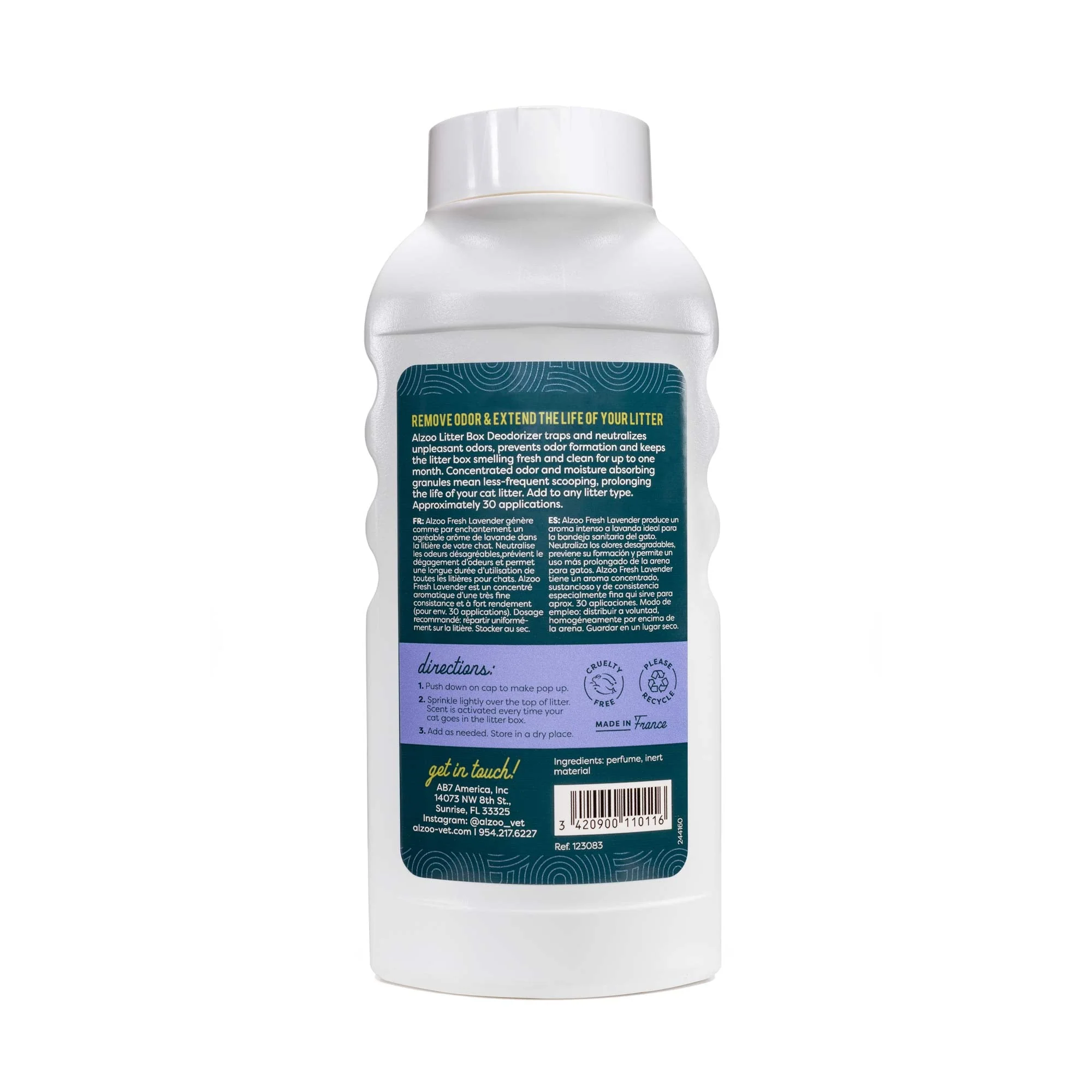 Natural Mineral-Based Concentrated Cat Litter Scented Deodorizer for Odor Control, 26.6 oz - Image 11
