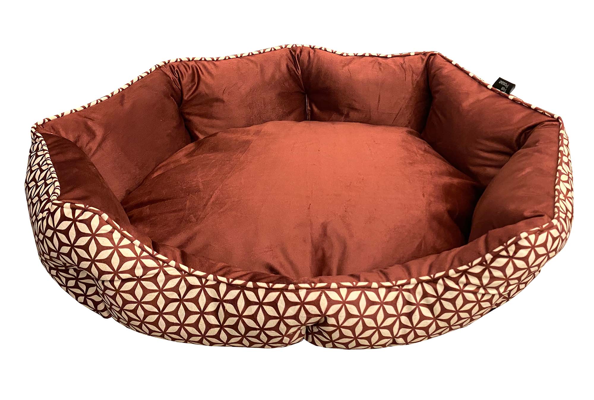 Mink Tufted Euro Cuddler Bed For Dogs & Cats - Image 12
