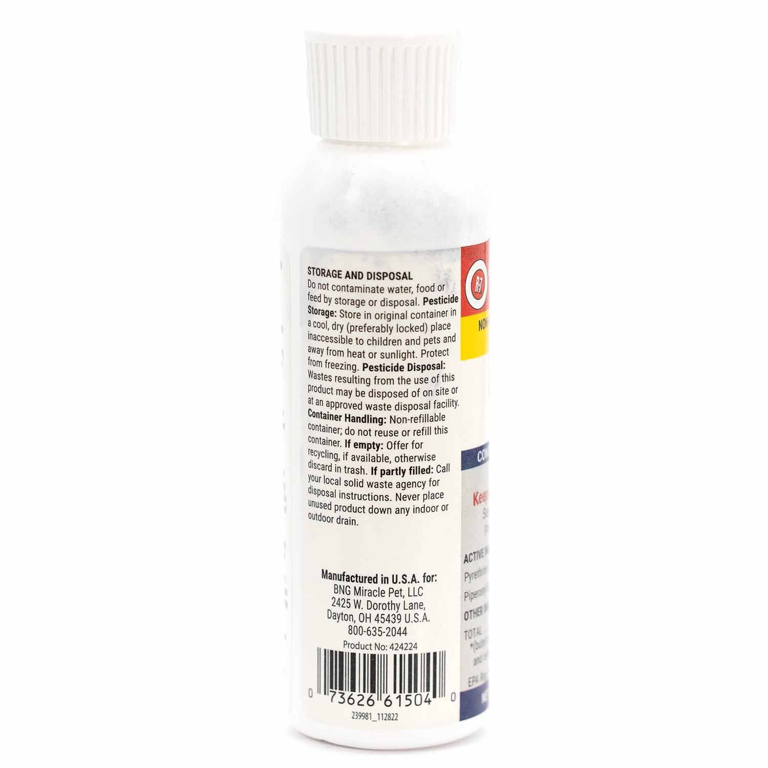 Miracle Care R-7 Ear Mite Treatment for Dogs & Cats, 4 fl oz - Image 2