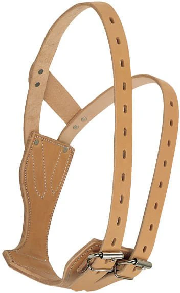 The Original Miracle Collar® Leather Anti-Cribbing Collar for Horses & Fleece Cover - Image 2