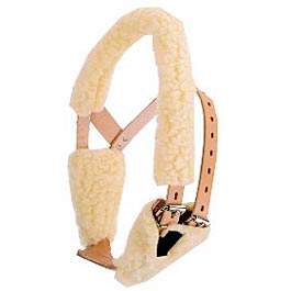 The Original Miracle Collar® Leather Anti-Cribbing Collar for Horses & Fleece Cover - Image 3