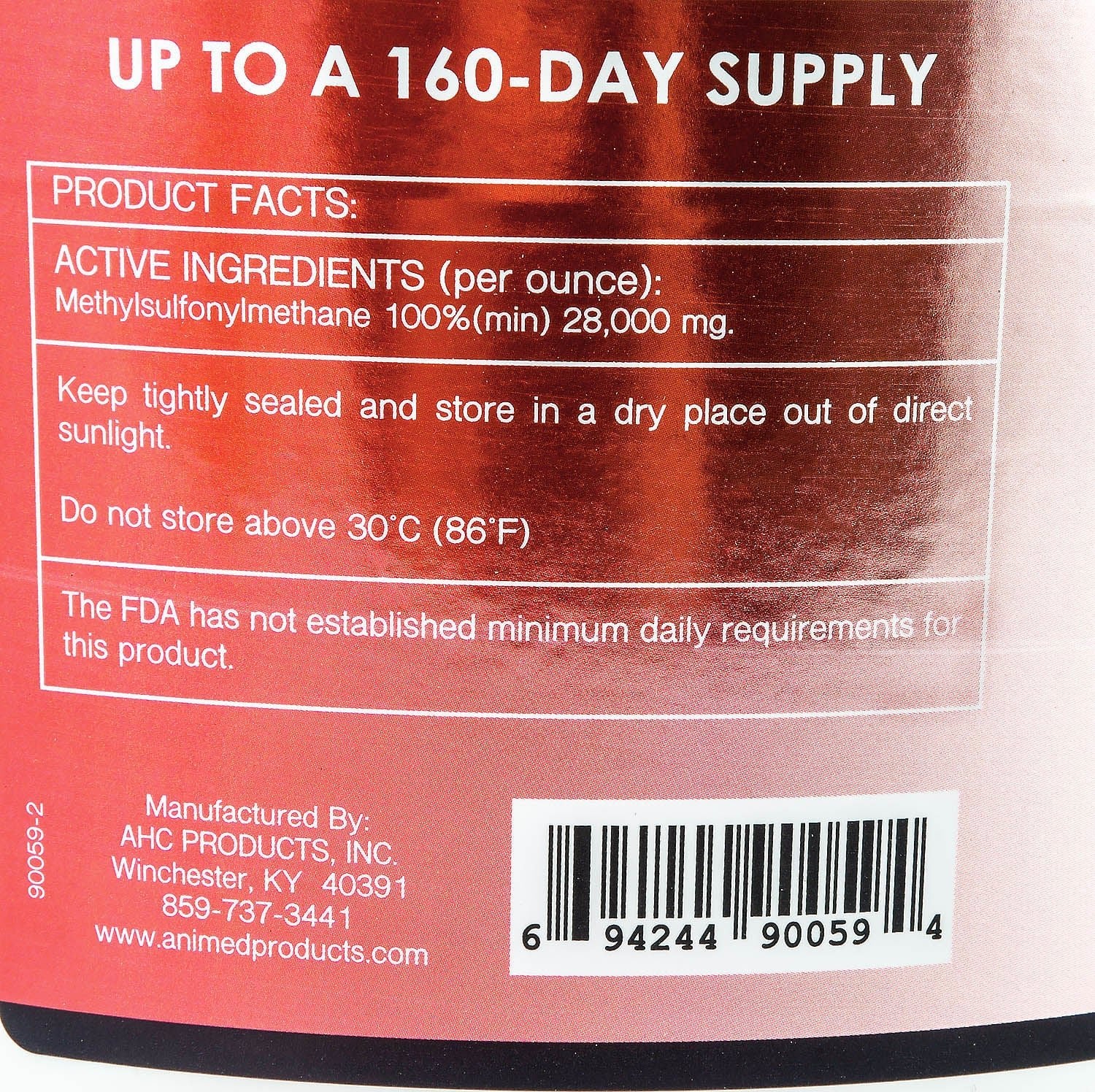 AniMed Pure MSM Joint Supplement for Horses - Image 6