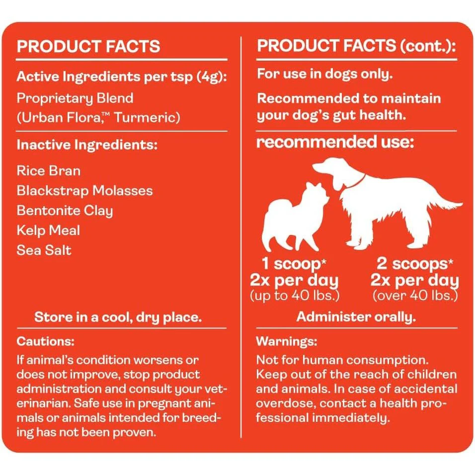 Mutt Gut 3-in-1 Pre + Pro + Postbiotic Supplement for Dogs - Image 5