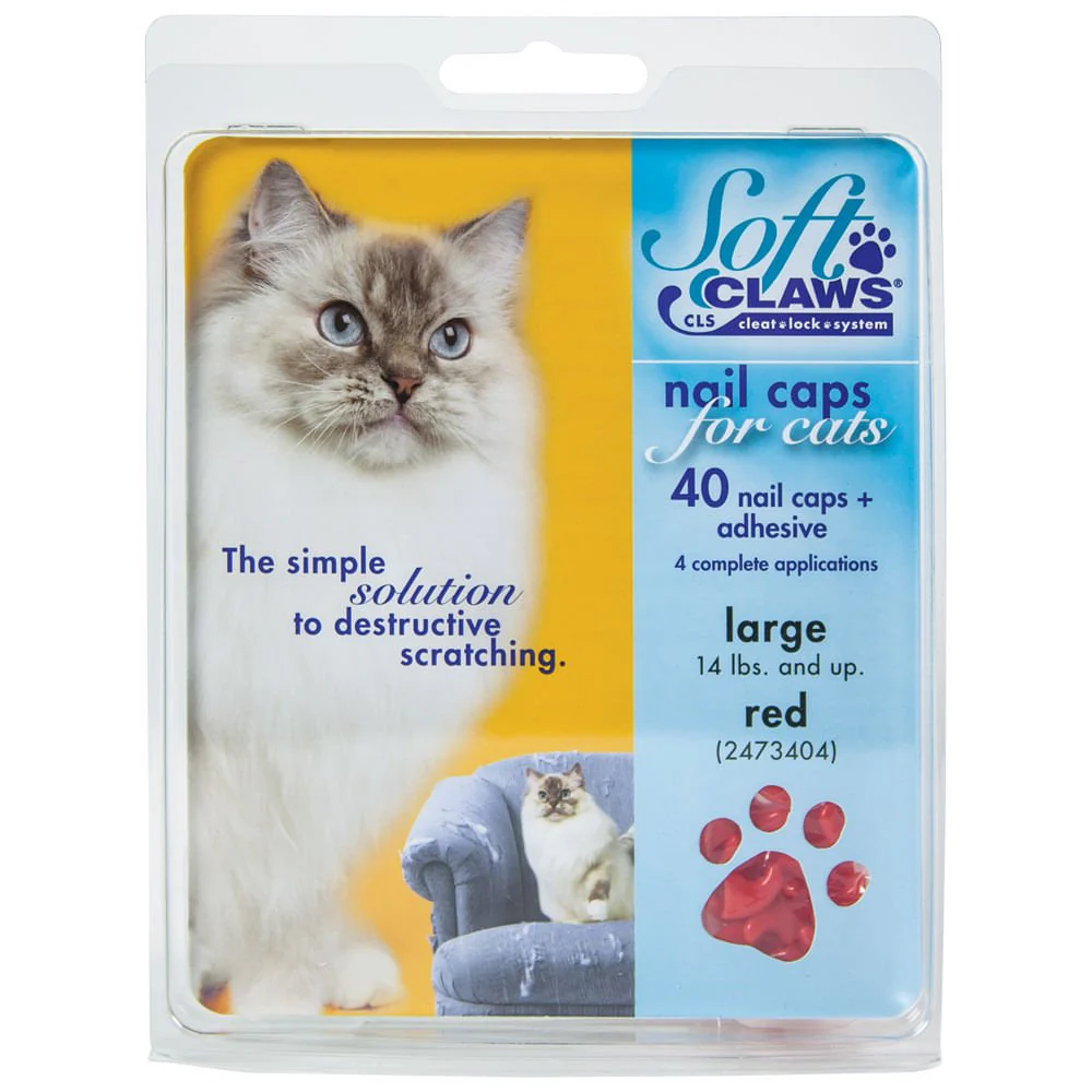 Soft Claws Nail Caps for Cats, 40 ct - Image 43