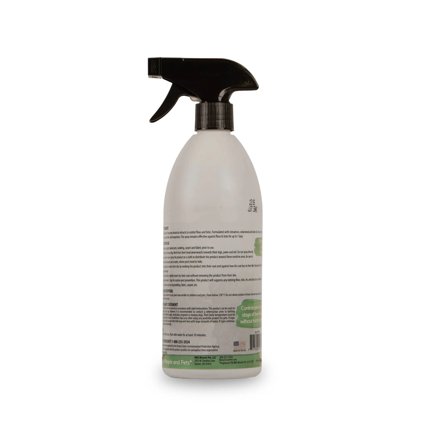 Natural Flea & Tick Spray for Dogs, 24 oz - Image 2