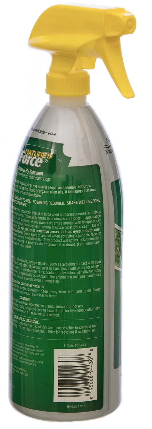Nature's Force Fly Spray by Manna Pro, 32 oz - Image 3