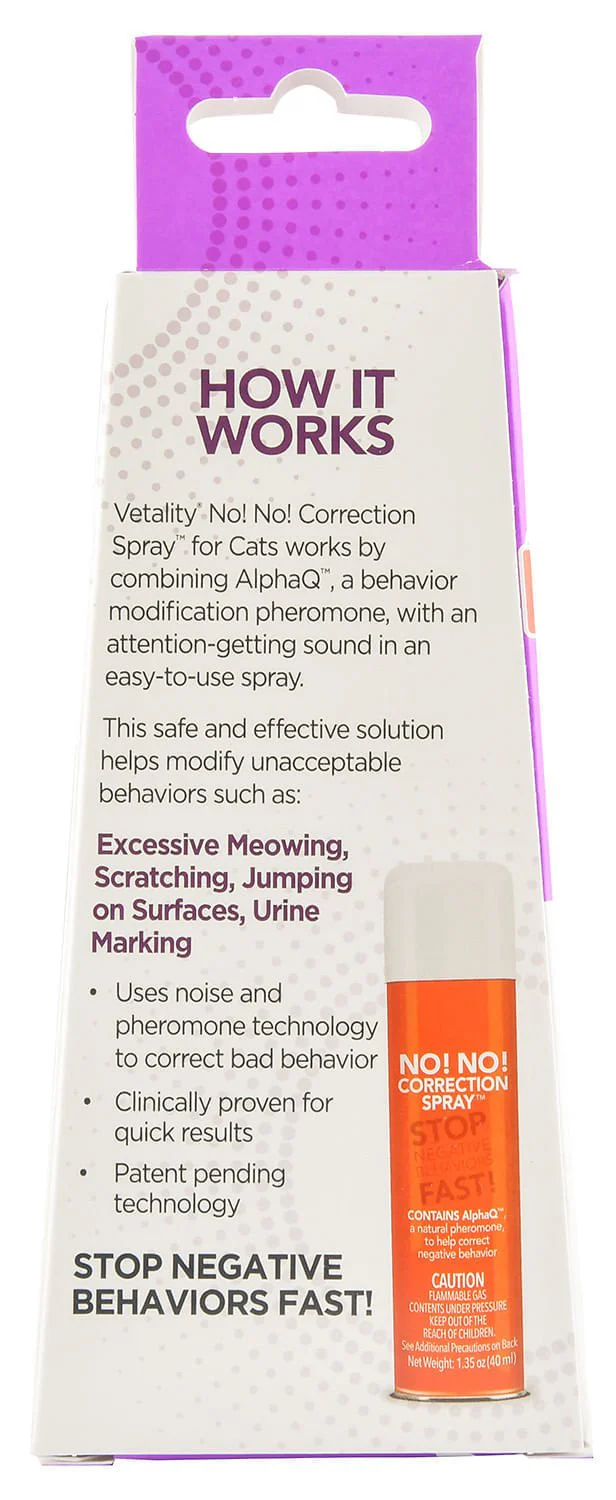 No! No! Correction Spray for Cats, 1.35 oz - Image 3