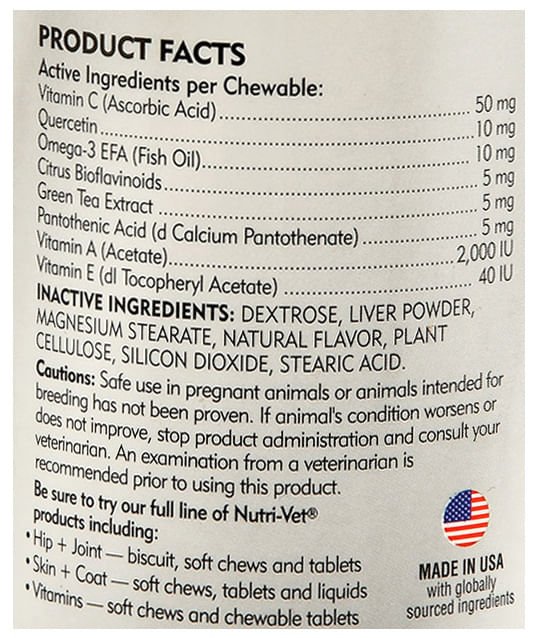 Nutri-Vet Allerg-Eze Canine Chewables - Image 3