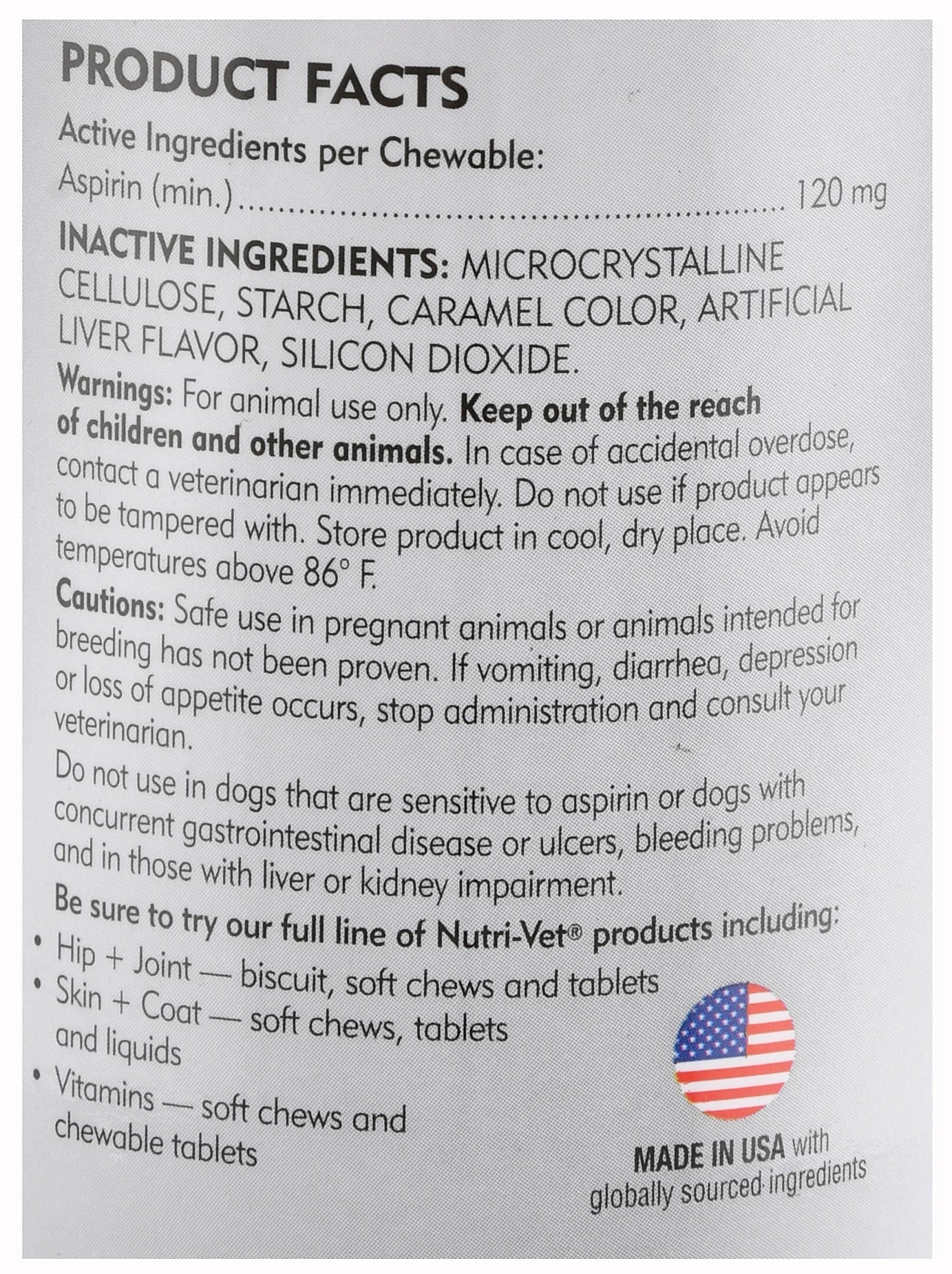 Nutri-Vet Aspirin for Dogs - Image 2