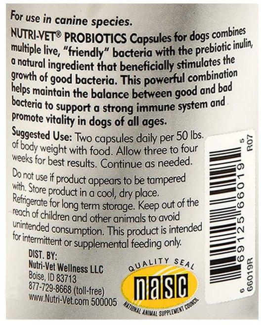 Nutri-Vet Probiotics for Dogs - Image 2