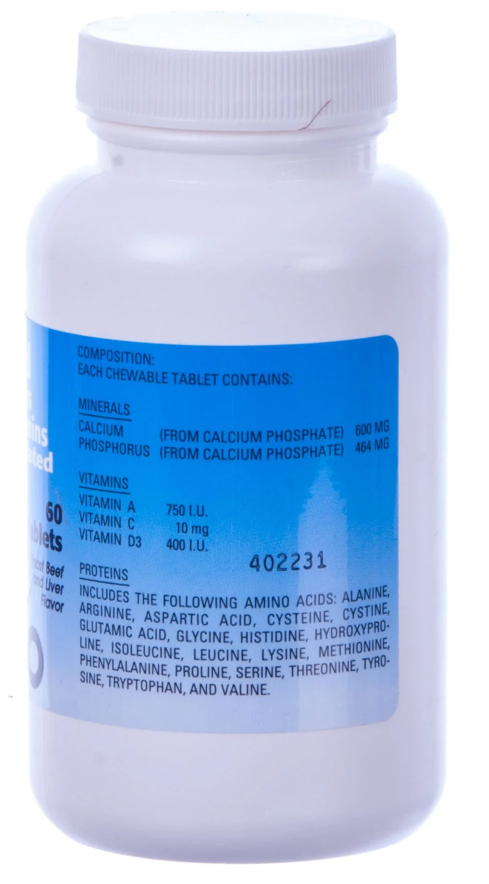 NutriVed Calcium Plus Chewable Tabs for Dogs - Image 2