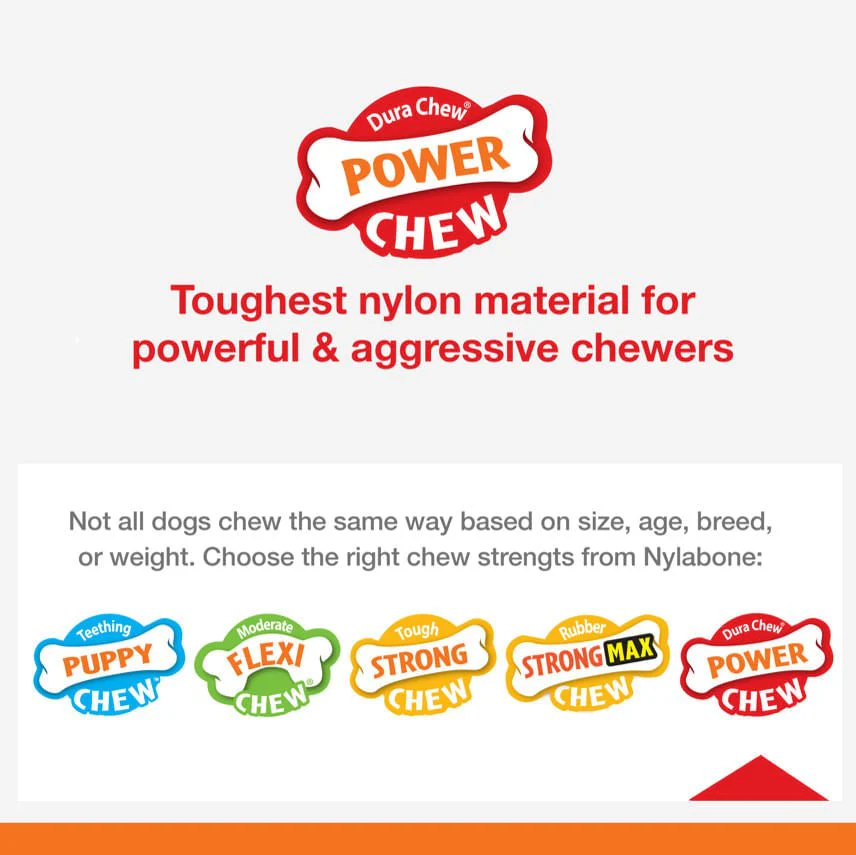 Nylabone Original Bone Dura Chew Power Chew Dog Toy - Image 9