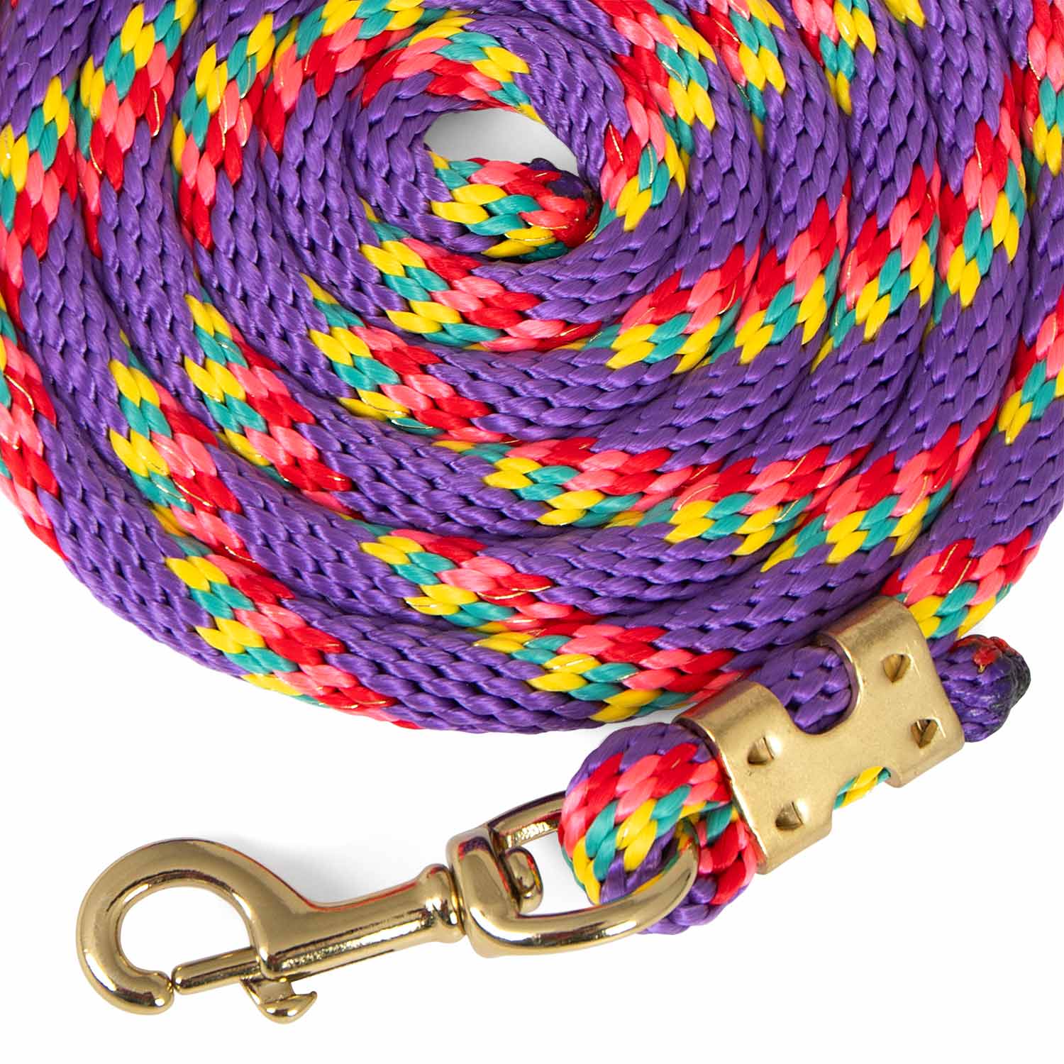 Jeffers Neon Poly Lead Rope with Bolt Snap, 8' - Image 9