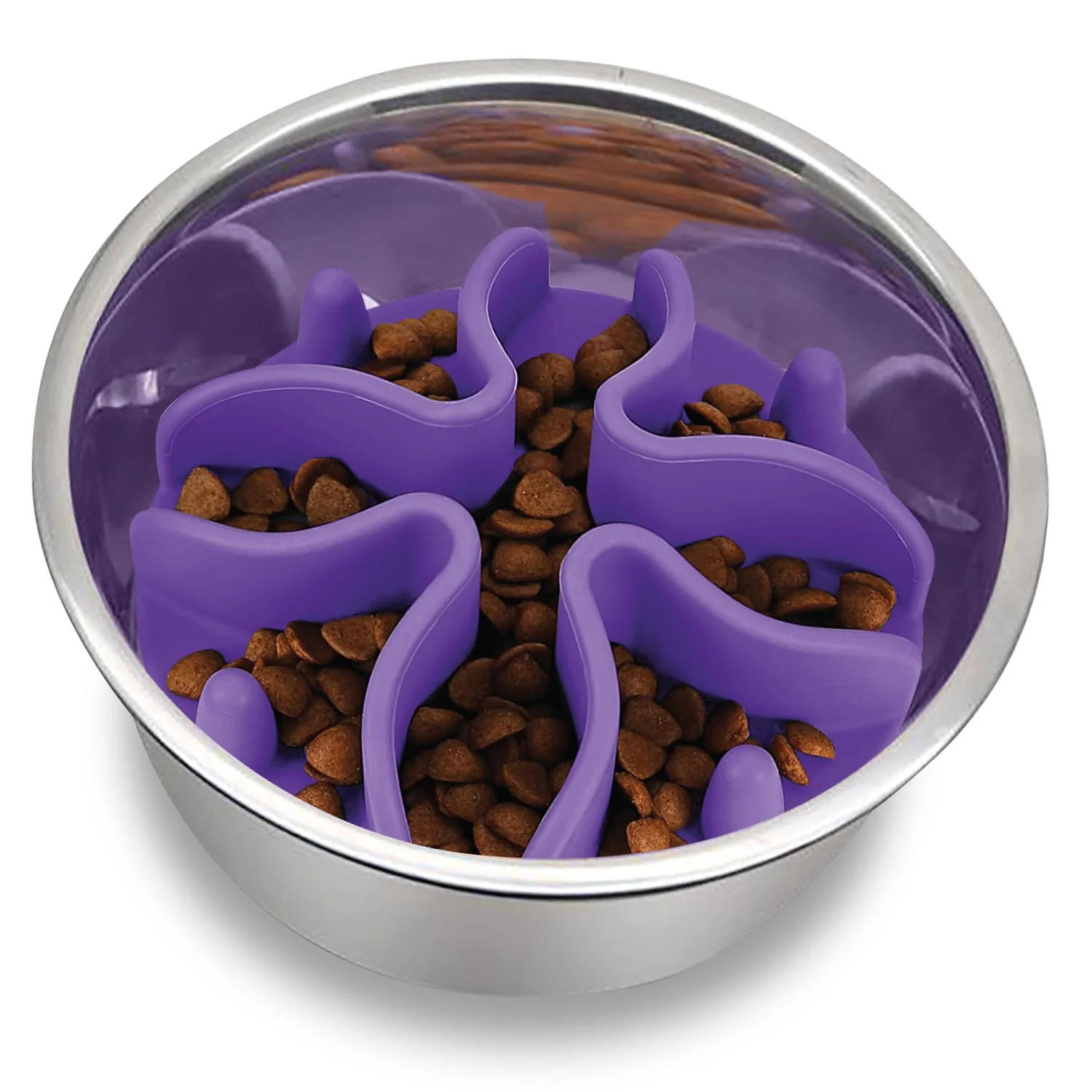 Paw Puzzle Slow Feeder Dog Bowl Insert - Image 4