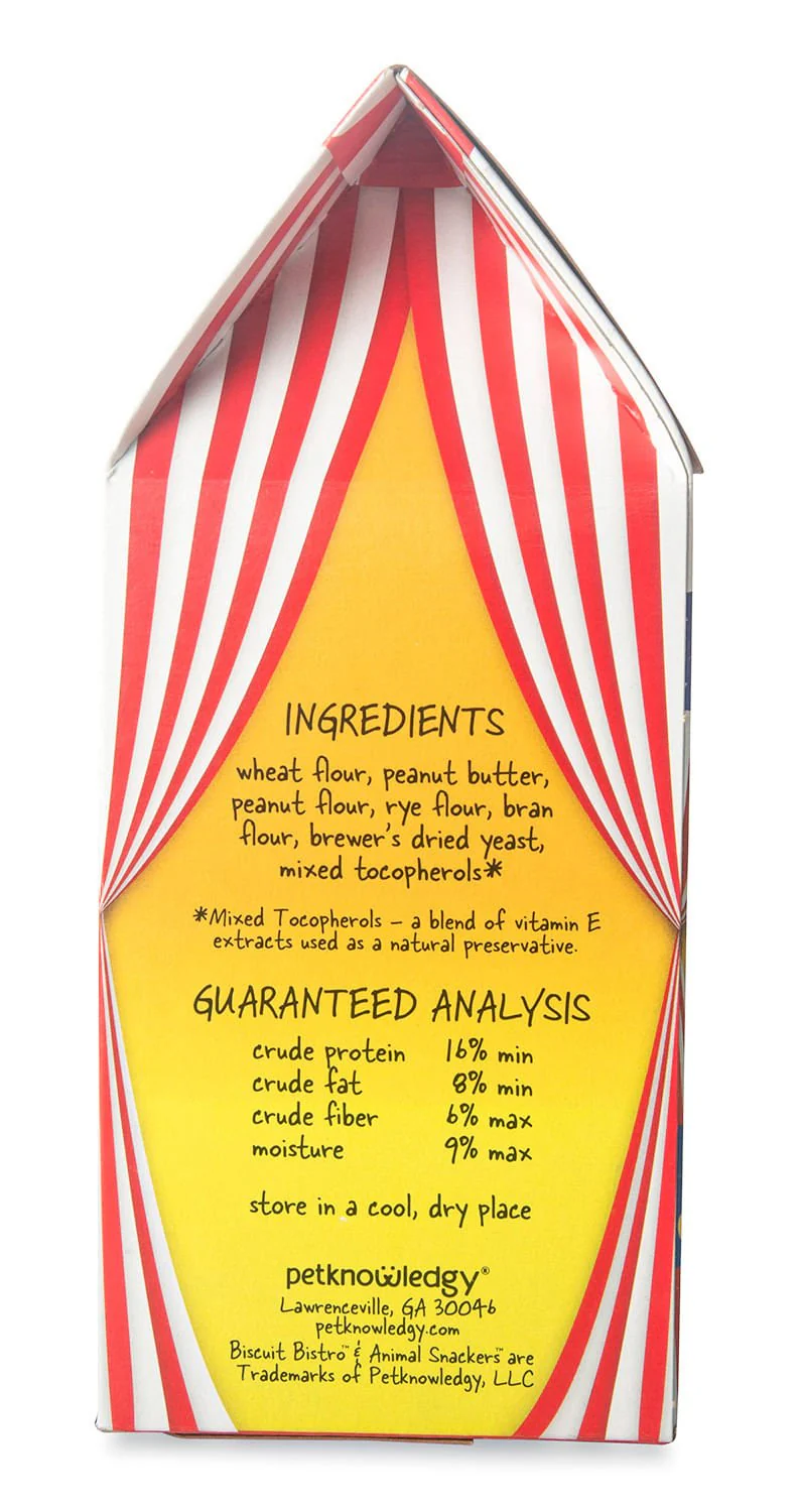 Animal Snackers, Peanut Butter, 12 oz - Image 2