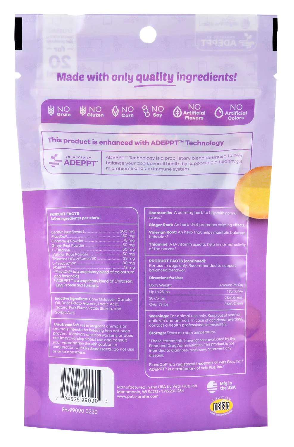 PetsPrefer Calming Soft Chews with ADEPPT - Image 2