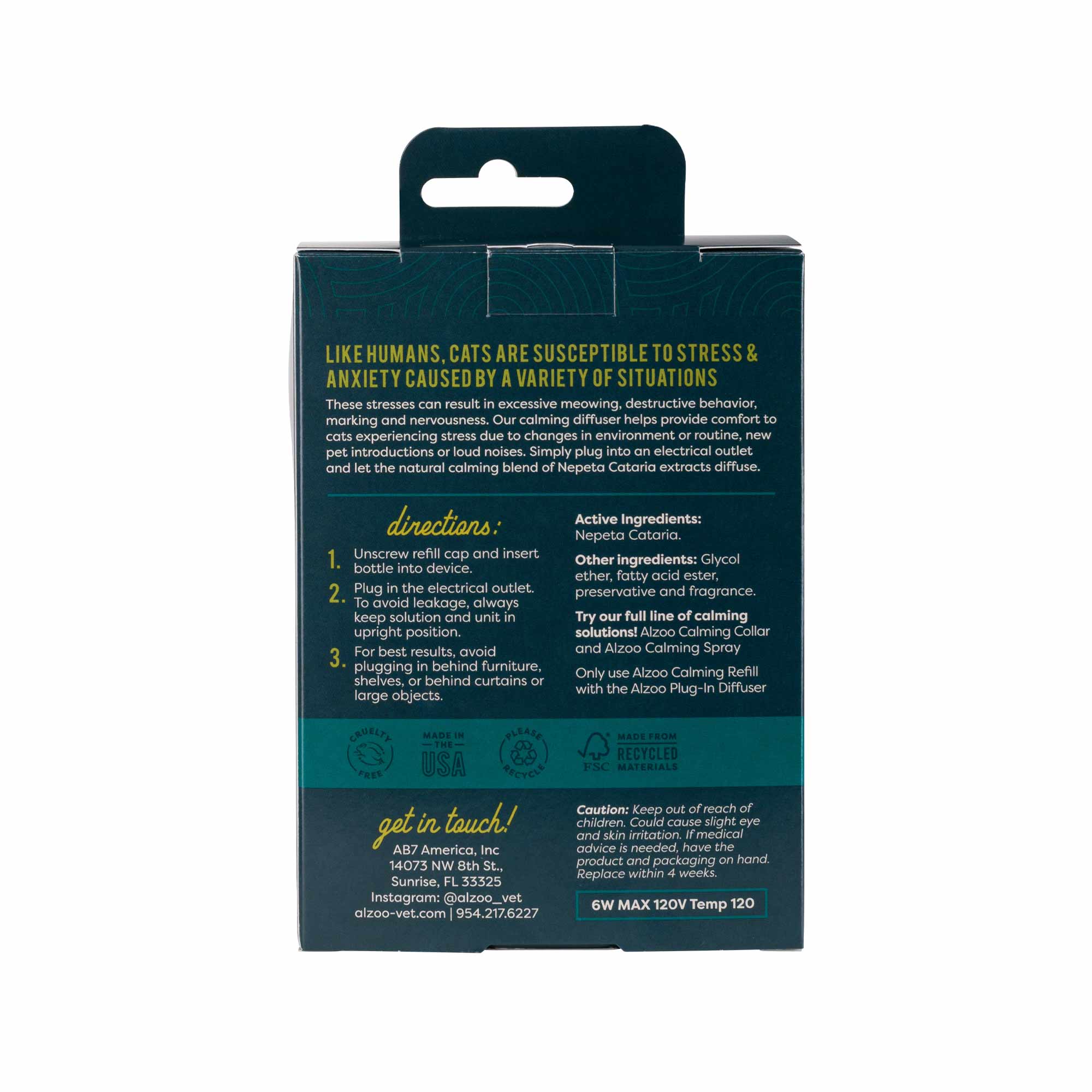 Natural Plant-Based Calming Plug-In Home Diffuser Kit & Refills for Cats - Image 3