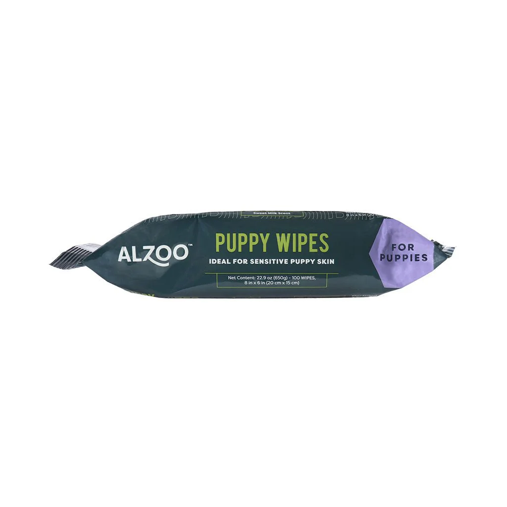 Plant-Based Puppy Grooming Wipes, 100 ct - Image 5