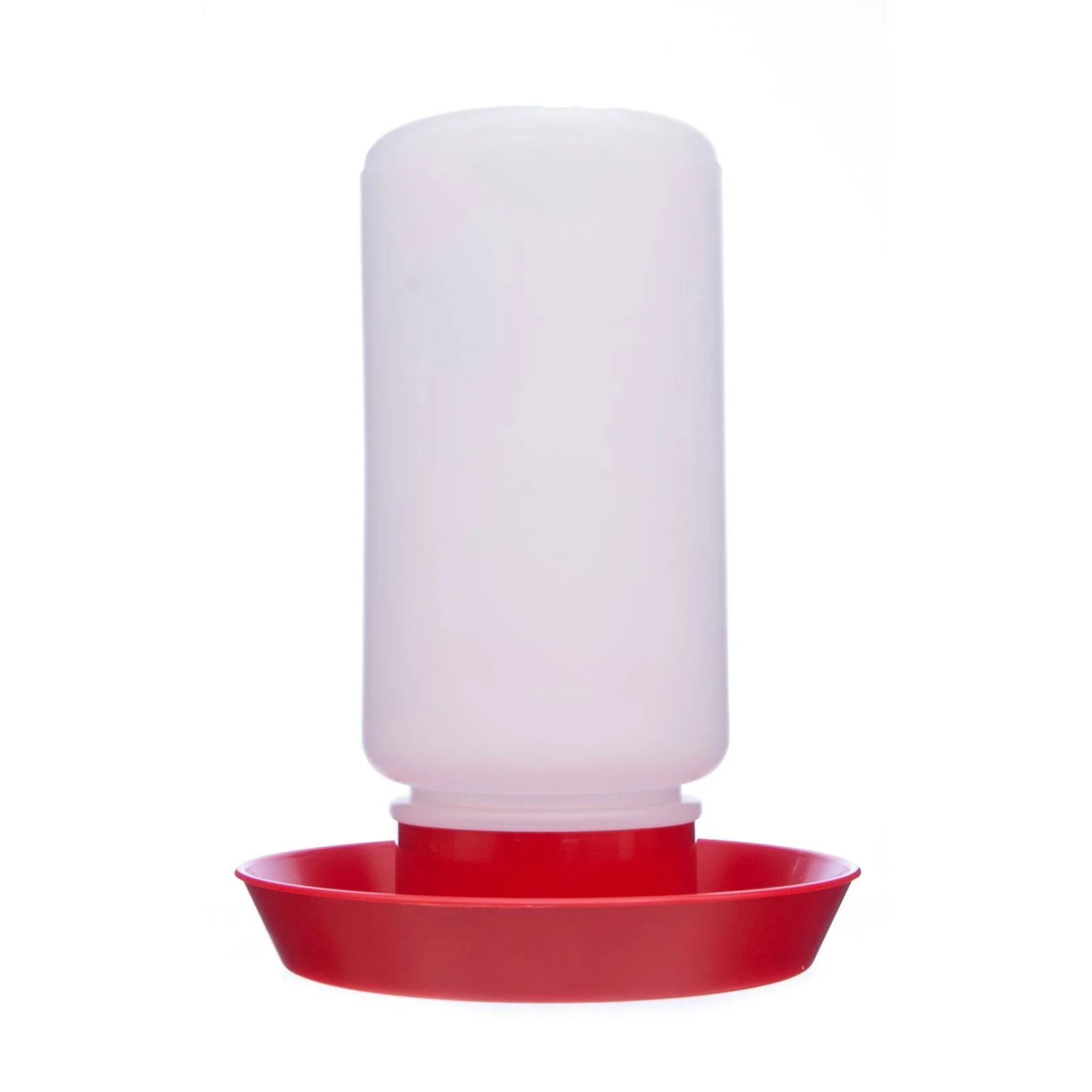 Little Giant 1 Quart Chicken Feeder & Waterer – Plastic Screw-On Jar & Base (Sold Separately)