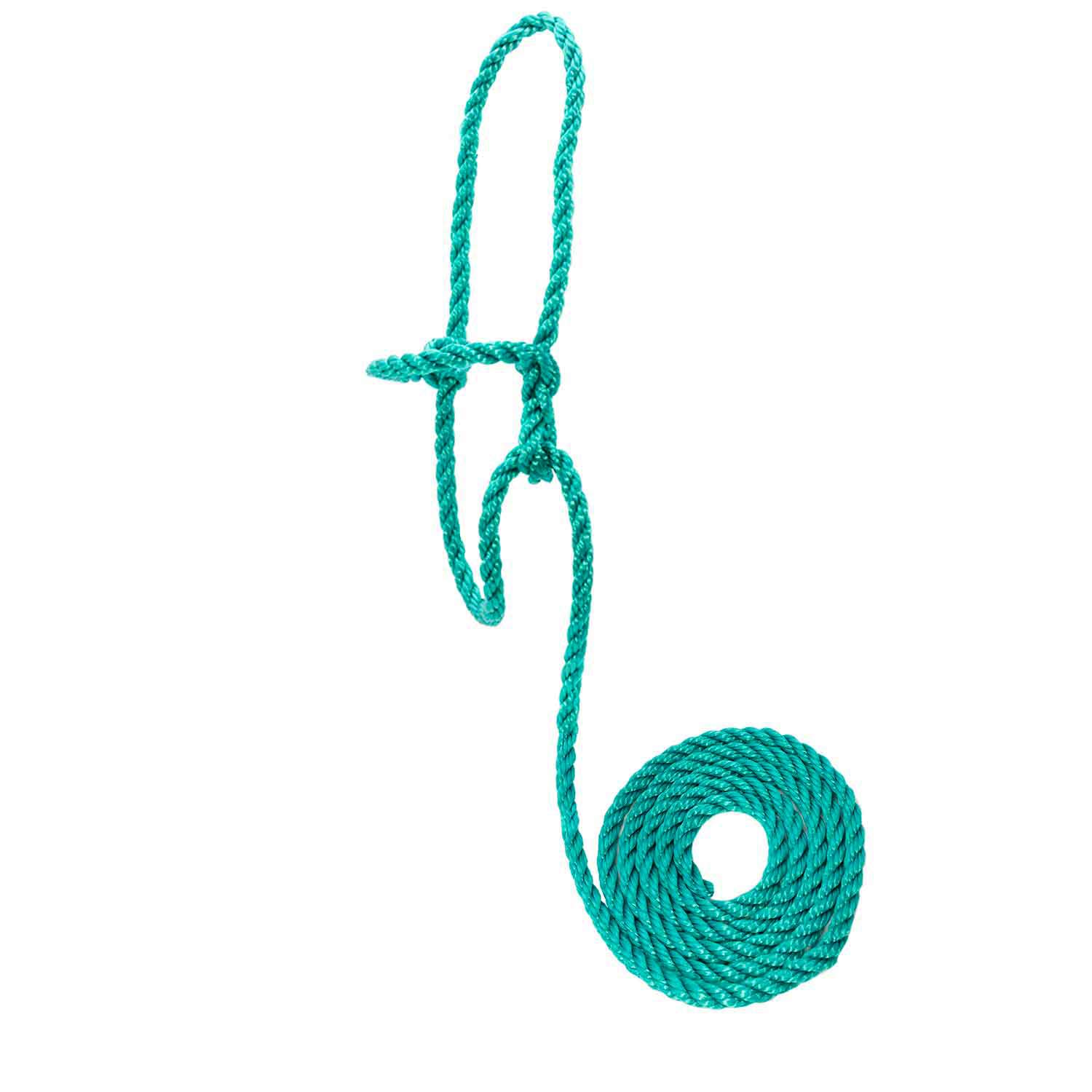 Troyer’s Poly Calf Halter with 5' Lead – Durable 3/8" Poly Rope - Image 12