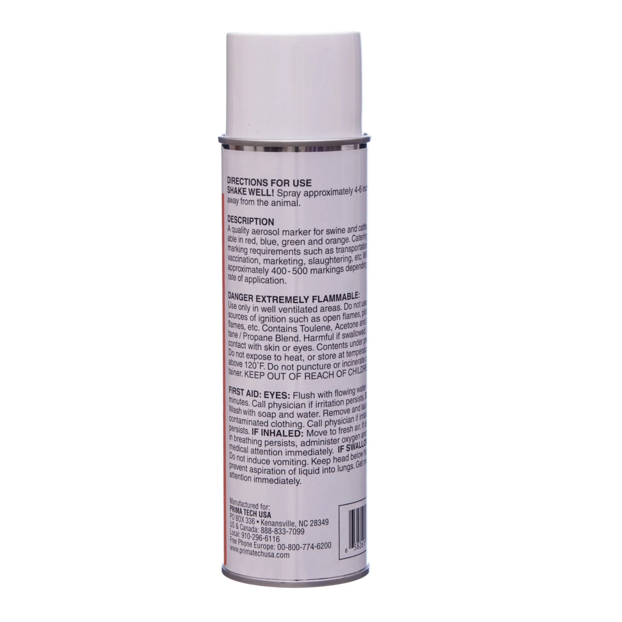 Prima Glo Marking Spray-On Fluorescent Livestock Marking Paint - Image 6