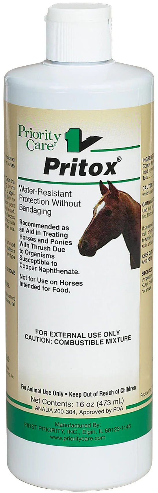 Pritox Thrush Treatment for Horses, 16 oz - Image 2