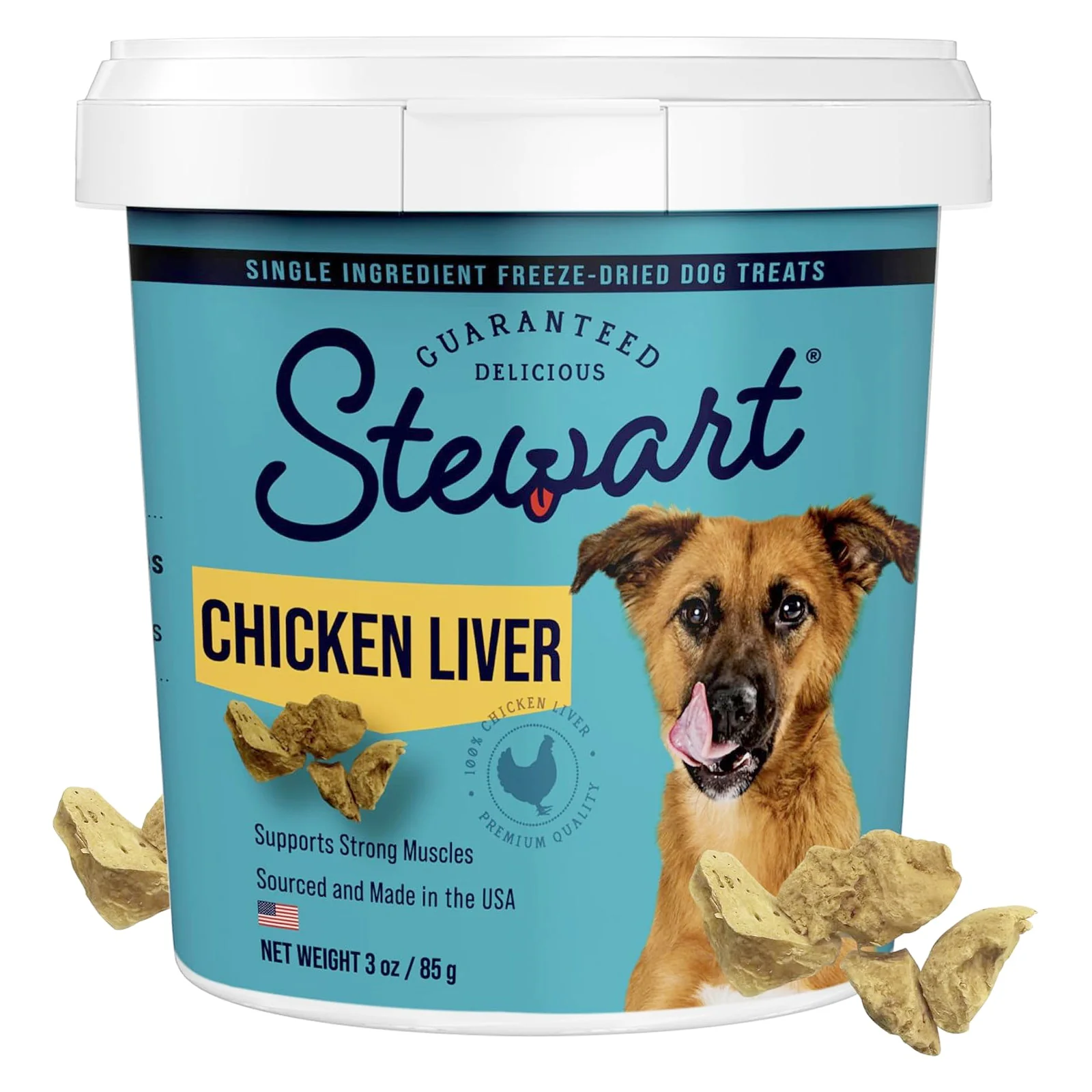 Stewart Pro-Treat Freeze-Dried Dog Treats – Nutrient-Rich, Single-Ingredient Training Treats - Image 10