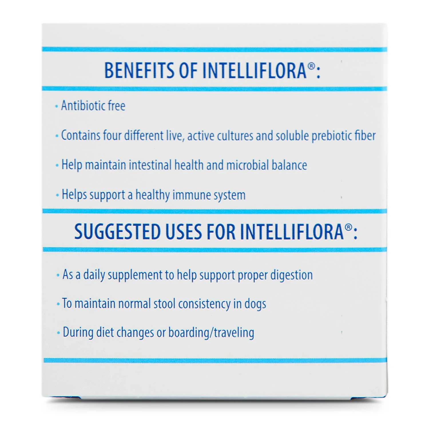 Probios Intelliflora Probiotic Supplement For Dogs, 30 Pack - Image 4
